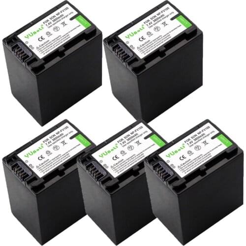 5PCS/LOT bateria NP-FV100 NP FV100 Battery for Sony NP-FV30 NP-FV50 NP-FV70 SX83E SX63E FREE SHIPPING