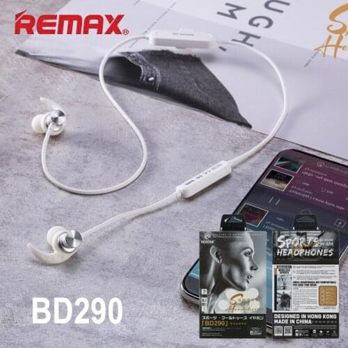 REMAX Wireless Headsets BD290 Bluetooth V5.0 Music HIFI Sound Quality Earphone Intelligent Noise Reduction Profession Headphone