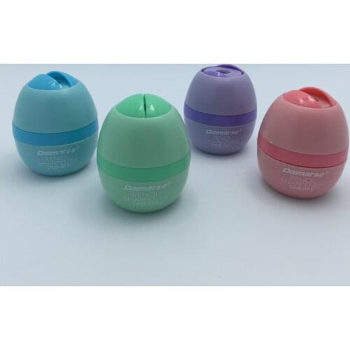 Ellen Brook 1 PCS Creative Kawaii Singular Egg Pencil Sharpener School Office Supply Stationery Gift For Kid Sharpeners