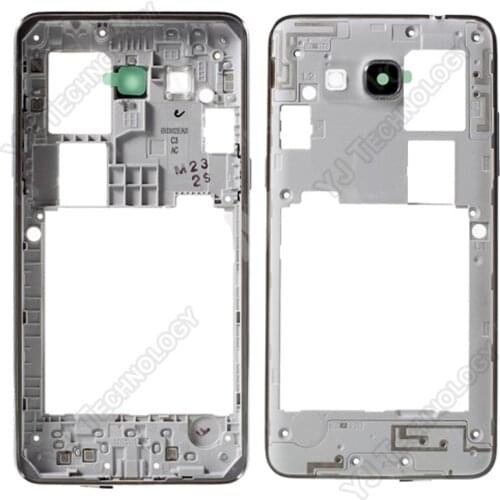 CFYOUYI Middle Plate Frame housing with volume Power button for Samsung Galaxy Grand Prime G530H G530 Signal or Dual SIM
