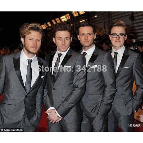 TOP SALE/High Quality Handsome Mens Complete Designer Tuxedo/Bridegroom (jacket+Pant+Vest+Tie)/Men Wedding Suits ST010