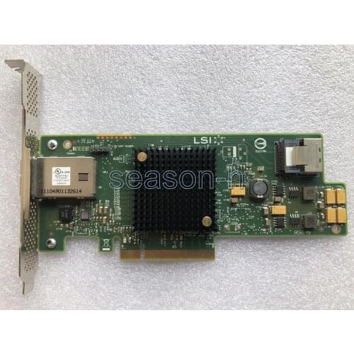 LSI SAS 9207-4I4E 4Port Out 4-Port Internal 6Gb/s SAS Pcle 3.0 8XHBA SAS2308 adapter card