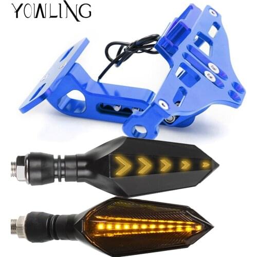 Motorcycle License Number Plate Frame Holder Bracket For SUZUKI BANDIT GSF650 GSF650S GSF650N GSX1250 F/SA/ABS GSX1400 GSX650F