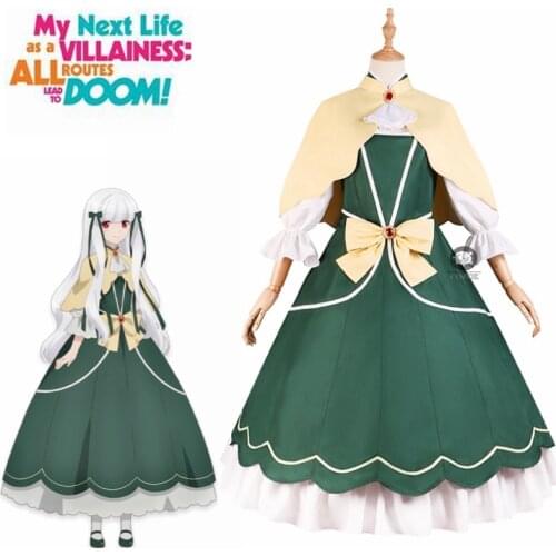 My Next Life as a Villainess: All Routes Lead to Doom! Sophia Cosplay Costume Elegant Dress