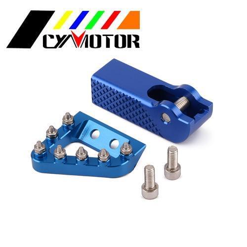 Motorcycle Blue Aluminum Alloy Step Plate Shift Tip For Husqvarna TC125 FC250 350 450 125-501 TC FC All 2016 2017 2018 2019
