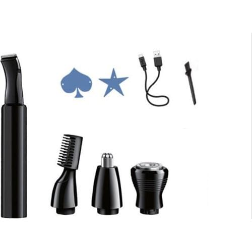 Kemei electric shaver KM-pg5002L rechargeable lady shaver body hair remover beard trimmer nose trimmer washable