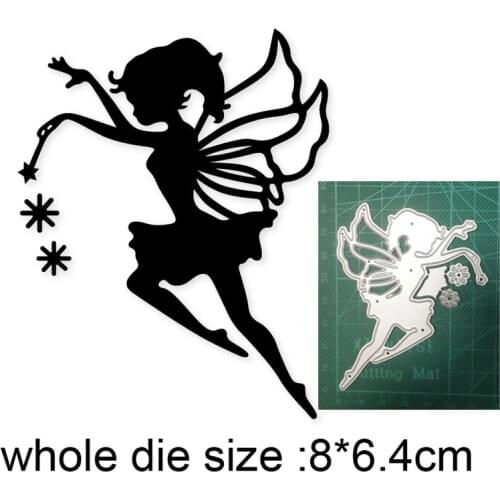 Craft dies Flower Fairy Metal Cutting Dies Embossing Die Cut Scrapbooking dies Paper Craft Knife Mould Blade Punch Stencils dies