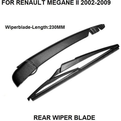 230MM FOR RENAULT SCENIC GRAND II MEGANE 2 ST REAR WINDSHIELD WINDSCREEN WIPER ARM + BLADE 2002-2009 NEW
