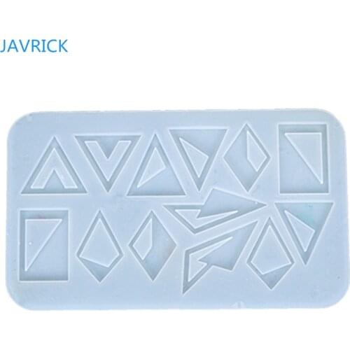 Diamond-shaped Pendant Earring Silicone Mold is Suitable for Resin Epoxy Resin Diy Craft Pendant Earrings Jewelry Making