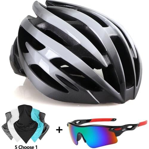 Ultralight Bicycle Helmet TT Aero Helmet Triathlon Road Bike Helmets Outdoor Sport Safety Hat Racing Cycling Equipment Unisex