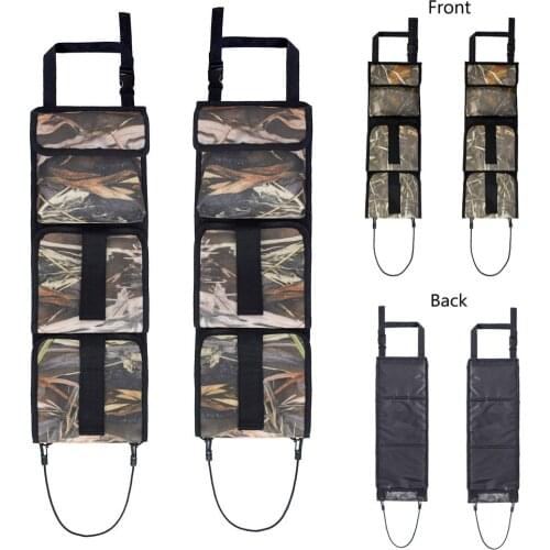 Tactical Car Seat Back Gun Sling Holder Case Rifle Shotgun Organizer Rack Bags Hang Sling Pouch Outdoor Hunting Accessories