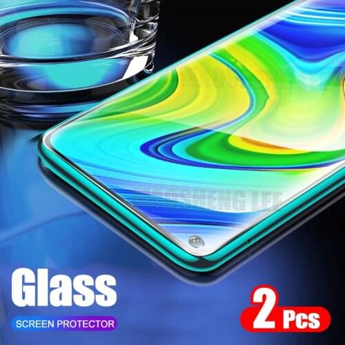 2pcs Tempered Glass For Xiaomi Redmi Note 9S Pro Max K30 Pro Poco X3 Screen Protector For Redmi note 9 pro Protective glass