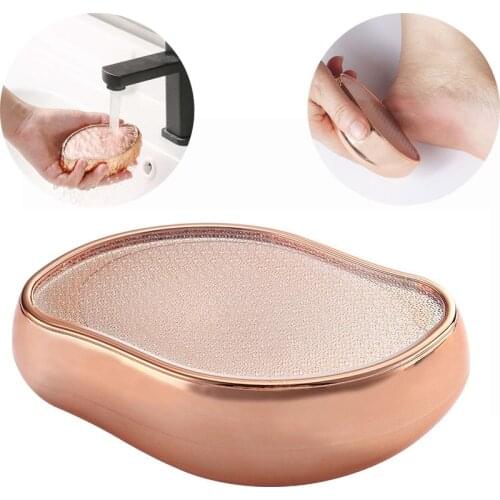 1PC Exfoliate Foot Hard Dead Skin Pedicure Remover Scrubber Peeling Artifact Peeling Nano Glass Foot Plate File Pedicure Tools
