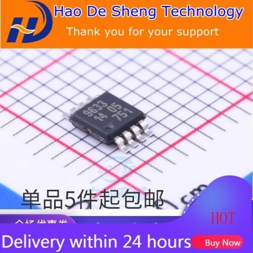 10PCS/LOT PCA9633DP1 LED DRVR 4BIT I2C MSOP-8 New Original In Stock