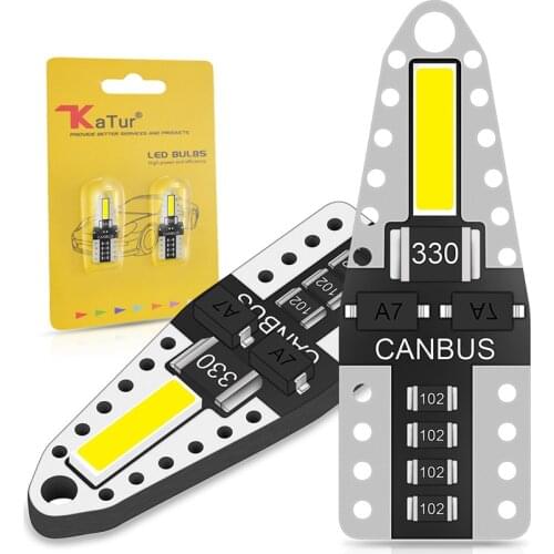 2pcs T10 W5W LED Canbus light Bulbs 194 168 No Error led Car Interior Lights 12V For Peugeot 307 206 308 407 207 4008 Mazda 3 6