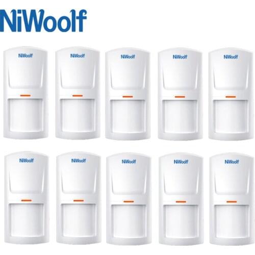 2018 Hot Selling 10 pcs / lot PIR Sensor For 433MHz Wireless GSM Alarm System Stable Performance