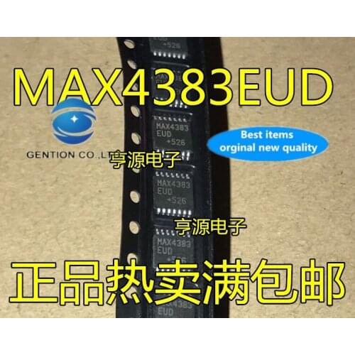 5PCS Firm offers TSSOP MAX4383 MAX4383EUD operational amplifier-14 in stock 100% new and original