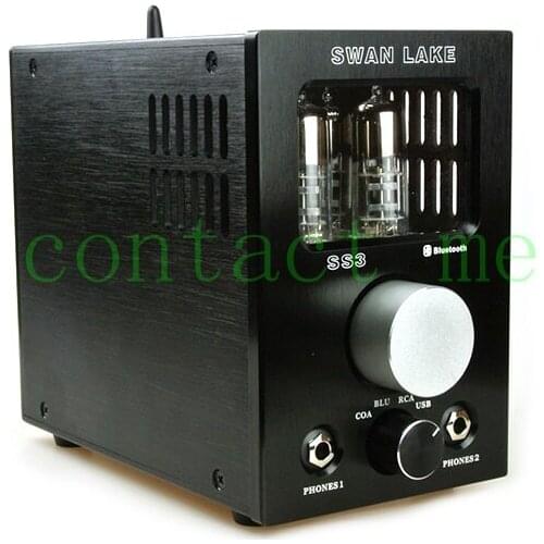 SS3 tube earphone amplifier and decoder all-in-one machine, with USB decoding/4.2 Bluetooth, SRPP Class A amplifier