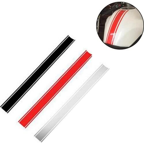 50CM Car Motorcycle Stickers DIY Fuel Tank Cap Reflective Stickers Pinstripes Stickers Racing Stickers Car Accessories