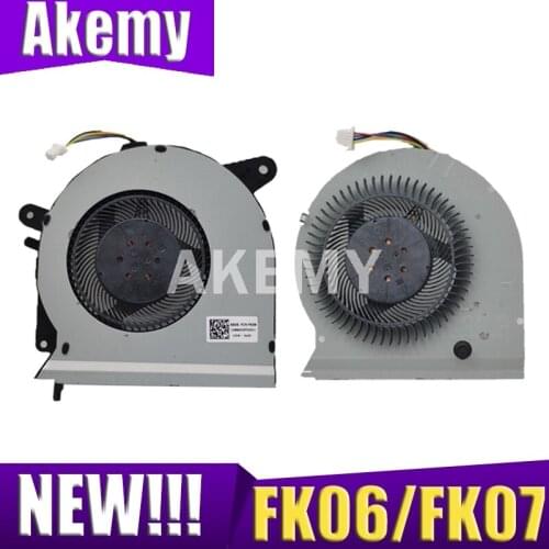 New CPU GPU Cooler Fan For Asus ROG Strix GL503 GL503VS GL503VM Laptop DC 12V 1A DFS2013126Q0T FK07/DFS2013126R0T FK06 Radiator