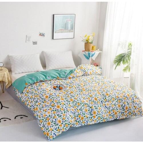 Pastoral Duvet Cover Quilt Covers Comforter Case Blanket Cases Bedding Set Full 200x230cm King Size Bed Linen Home Textile