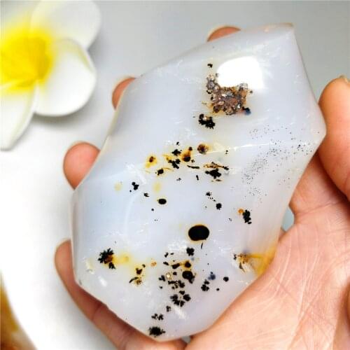 Natural Original Agate Crystal Stone Flame Polished Torch Chakras Crystals And Stones Healing