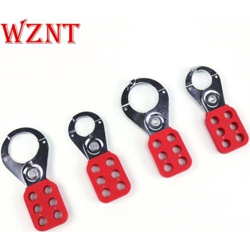 Industrial safety six-link buckle lock Steel buckle lock Equipment locking safety lock Energy isolation Shutdown maintenance