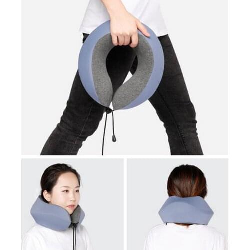 U Shape Travel Pillow for Adults Kids Memory Foam Sleep Pillow Soft Neck Support