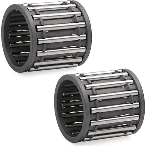 Pack-2 For Honda CR250R 1978-2007 Piston Wrist Pin Bearing Connecting Caged Needle Bearing For Yamaha YZ250 1999-2013 18x22x22mm