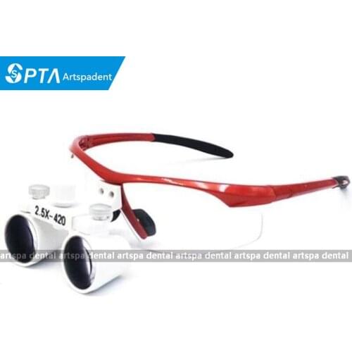 Magnification 2.5x Dental Loupes for Medical Galileo Magnifier with Surgical Magnifying Glasses