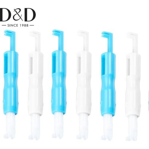 2pcs Sewing Machine Needle Threader Automatic Threader Stitch Insertion Needle Threading Tool Sewing Accessories