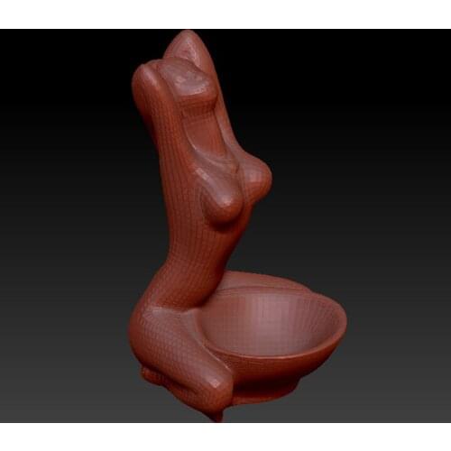 3D model for cnc or 3D printers in STL file format - Art sculpture ornaments 3d model relief for cnc carving engraving