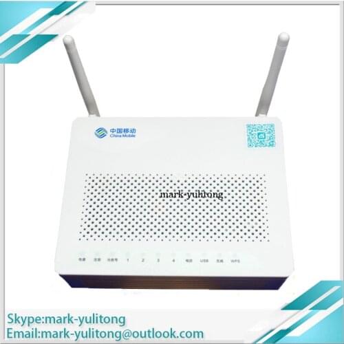 8/pcs HW HS8545M GPON Terminal ONU 1GE 3FE 1tel 1 wifi 1usb English interface