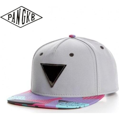PANGKB Brand Andre 2Tone cap Metal logo adult outdoor casual sun baseball cap men women hip hop sports basketball snapback hat