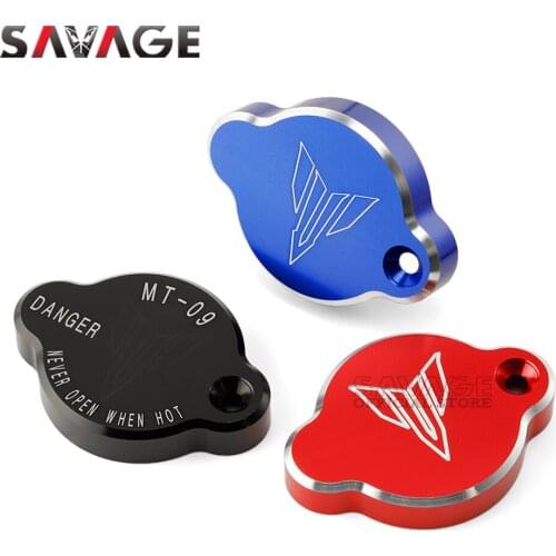 Radiator Cover Water Tank Cap For YAMAHA MT-09 FZ-09 FZ09 MT09 2014 2015 2016 Motorcycle Accessories CNC Aluminum