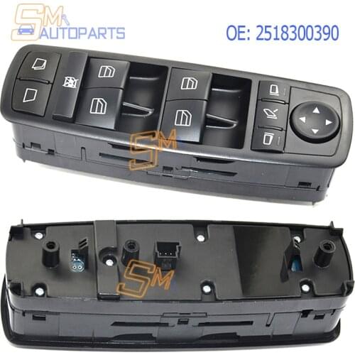New Front Left Door Master Power Window Switch A2518300390 For Mercedes W164 W251 GL320 R320 R500 R63 GL450 GL550 2518300390