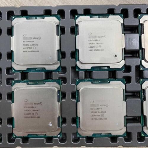 CPU For Xeon Processor E5-2690 V4 14nm 14 Cores 28 Threads 2.60GHz 35M Cache LGA2011-3