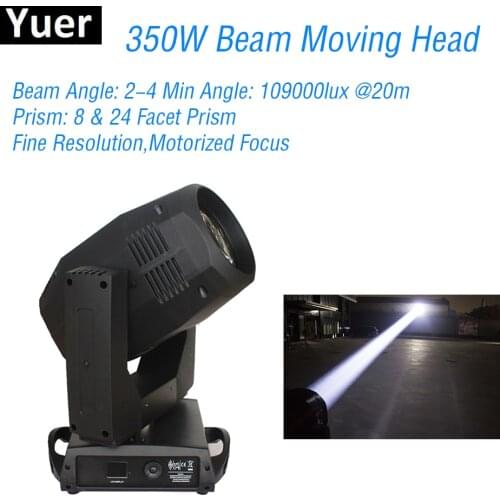 350W Beam Moving Head Light DMX512 Sound Control Professional Stage Beam Lights DJ Disco Party Club Stage Beam Moving Head Light
