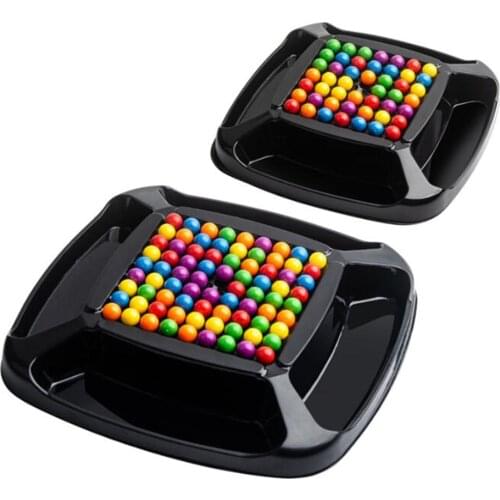 Rainbow Ball Beads Elimination Game Color Matching Chess Logic Exercise Game