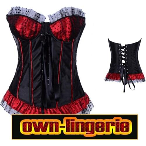 Sexy Corset Women Waist Corsets And Bustiers Gothic Steampunk Corset& Underwear Corsage Top Fashion bustier