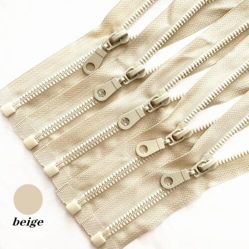 3pcs 5# 40Cm Resin Detachable Zipper Opening That Opens The Self Locking Plastic Self Locking Zipper(20 Colors)