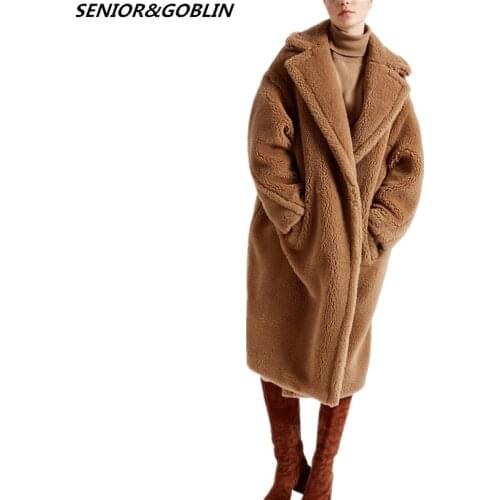 SENIOR&GOBLIN Women's Wool Coats
