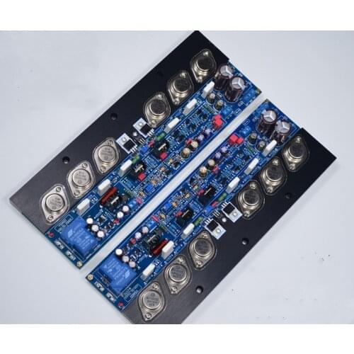 300W*2 KRELL FKSA50 ON MJ15024 / 15025 Power tube + MJE15033/ 15032 Push tube Pure After level Class AB amplifier board