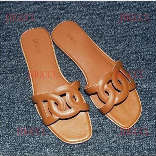 Flat Slippers Women 2020 Summer Outdoors Sandals Women Casual Beach Shoes Woman fliipflops multicolor plus size 42