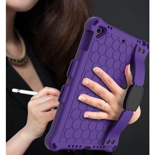 High Impact Protective Cover for iPad 9.7 2018 Air 2 Lightweight Kids EVA Case with Kickstand for iPad 9.7 2017 Air Pro 9.7+Pen