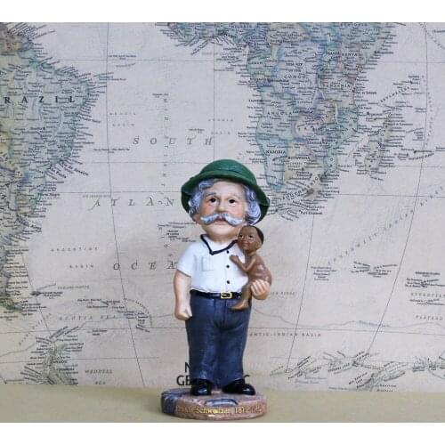 Vogue World Famous Person France Germany Albert Schweitzer Philosopher Theologian Figure Model Toys Gift Collect