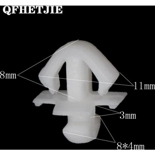 Auto Fastener Clip 100 pcsYT-976 Auto Door Interior Strip Clips Car Door Fixing Rivets for Buick Auto Door Parts