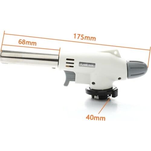 1Pc New Cooking Soldering Lighter Heating Flame BBQ Heating Tool Butane Burner Gas Welding Gun Torch Blowtorch