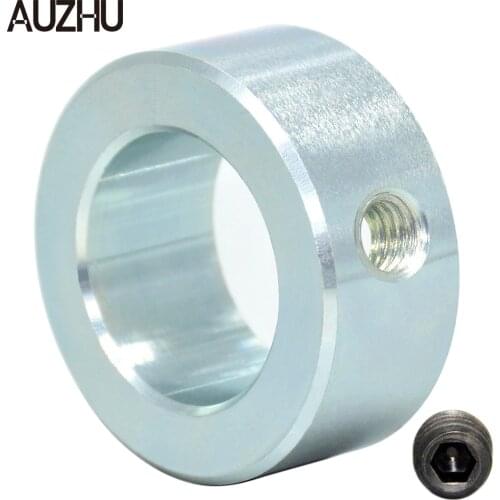 AUZHU SCB -Steel Shaft Collars Clamping Elements Retaining Ring Shaft Sleeve Thrust Ring Throat Clamp Fixed Sleeve Stop Rings