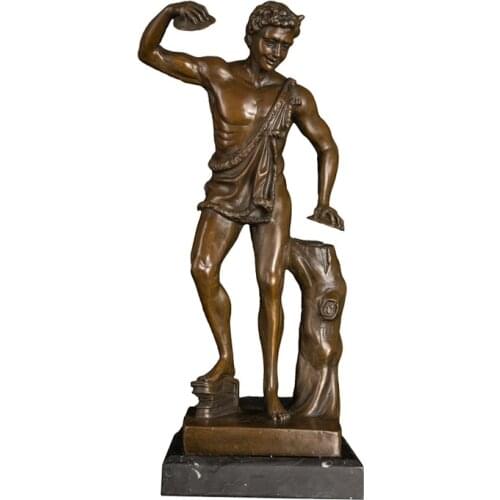 Bronze Famous Greek Myth God Statue Sculpture Copper Figurine for Decor